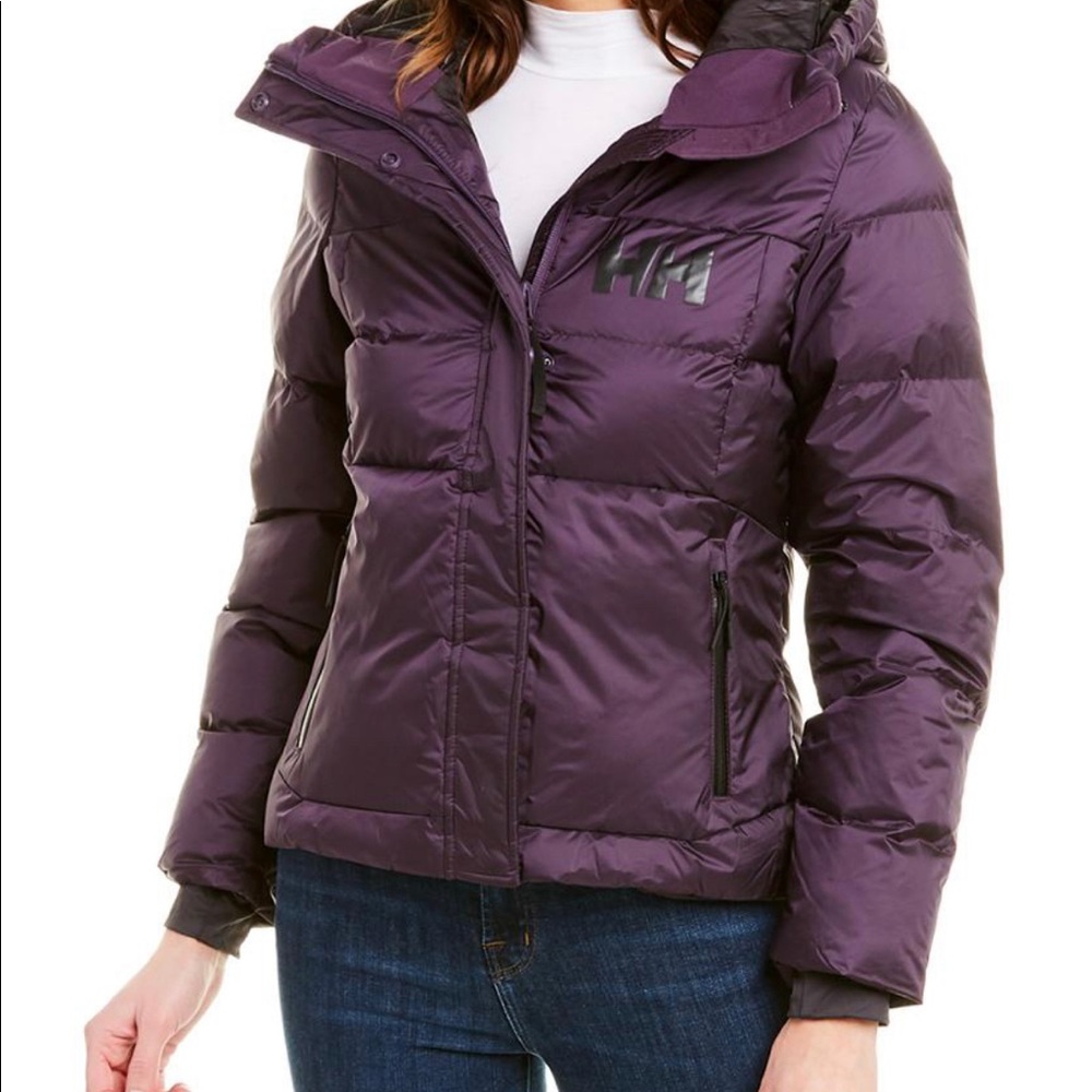 Helly Hansen Stellar Synthetic Puffer jacket in purple
